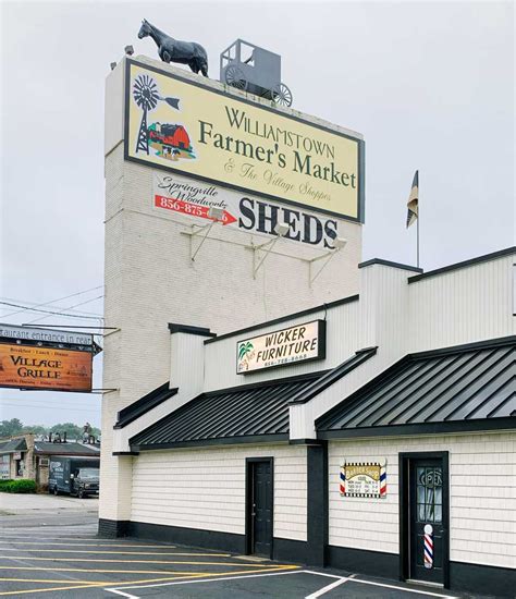 : 8-4 Restaurant opens each day at 7 a. . Williamstown amish market coupons